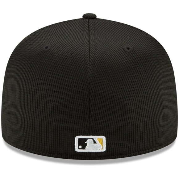 Pittsburgh Pirates New Era Black 2021 Clubhouse 59FIFTY Fitted Hat - Men's - Picture 4 of 6